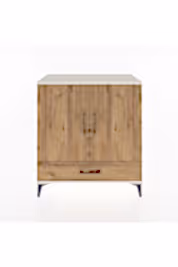 Hyperion Şifonyer 4 Raflı Tek Çekmeceli 2 Kapaklı 88x44x96 - S37M070V3B