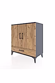 Hyperion Şifonyer 4 Raflı Tek Çekmeceli 2 Kapaklı 88x44x96 - S37M070V6B