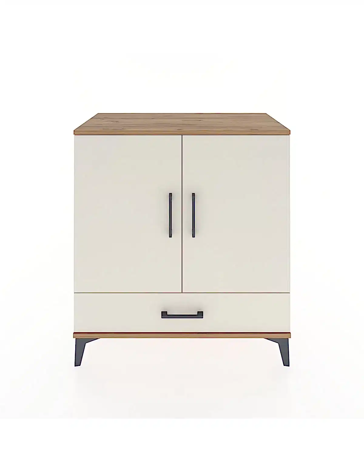 Hyperion Şifonyer 4 Raflı Tek Çekmeceli 2 Kapaklı 88x44x96 - S37M070V7B