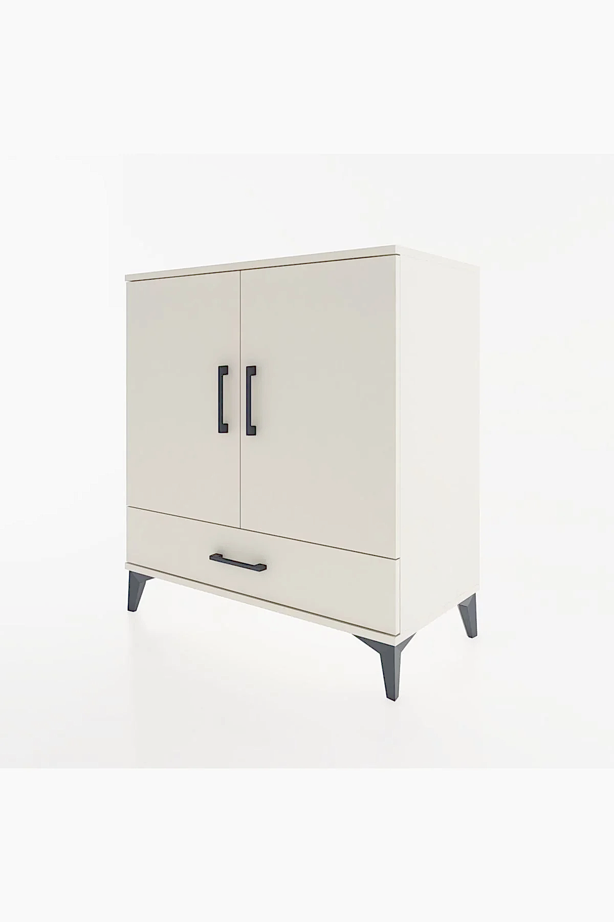 Hyperion Şifonyer 3 Raflı Tek Çekmeceli 2 Kapaklı 88x44x96 - S37M071V1B