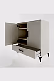 Hyperion Şifonyer 3 Raflı Tek Çekmeceli 2 Kapaklı 88x44x96 - S37M071V1B