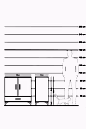 Hyperion Şifonyer 3 Raflı Tek Çekmeceli 2 Kapaklı 88x44x96 - S37M071V2B