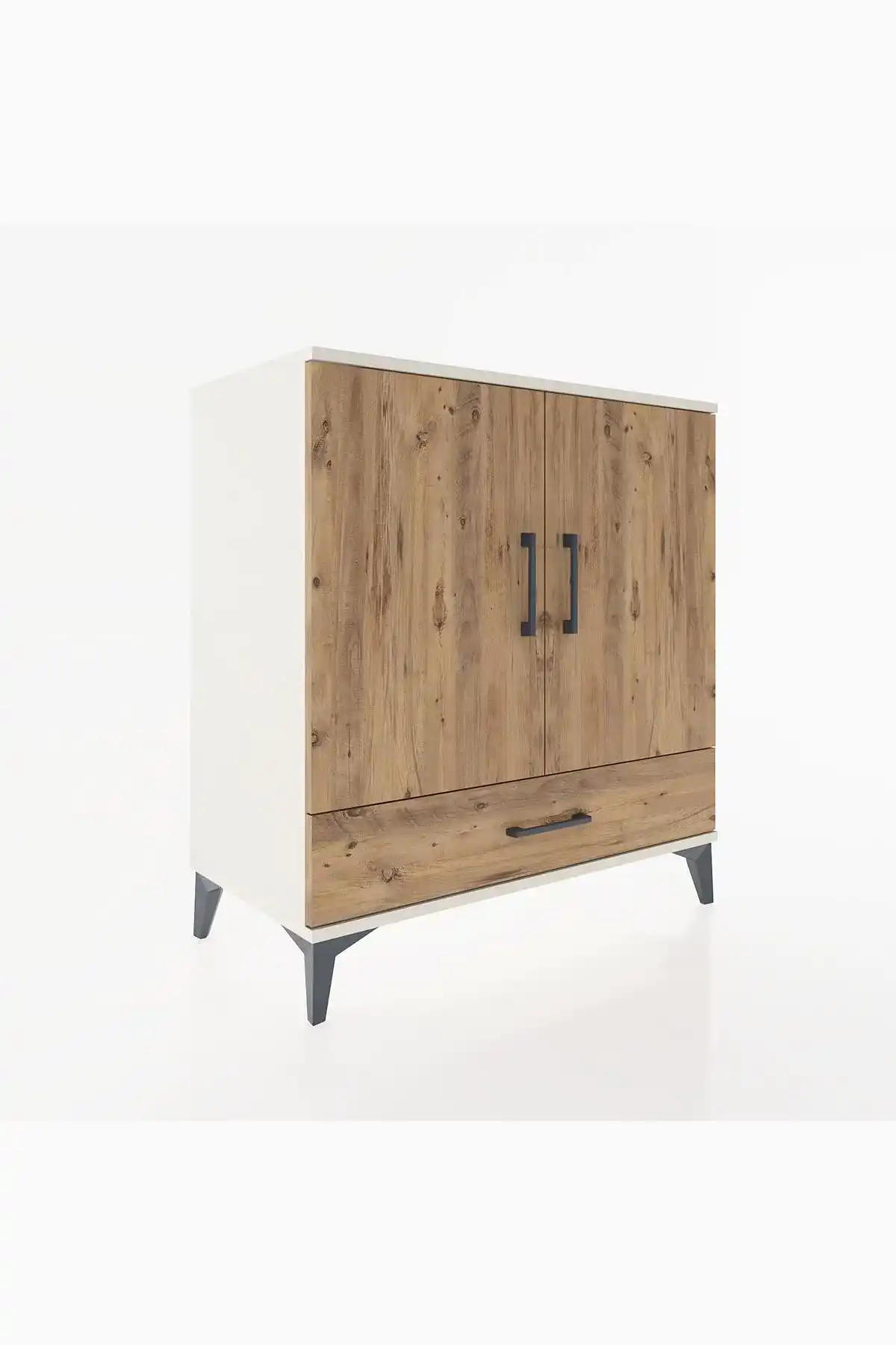 Hyperion Şifonyer 3 Raflı Tek Çekmeceli 2 Kapaklı 88x44x96 - S37M071V3B