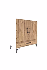 Hyperion Şifonyer 3 Raflı Tek Çekmeceli 2 Kapaklı 88x44x96 - S37M071V3B