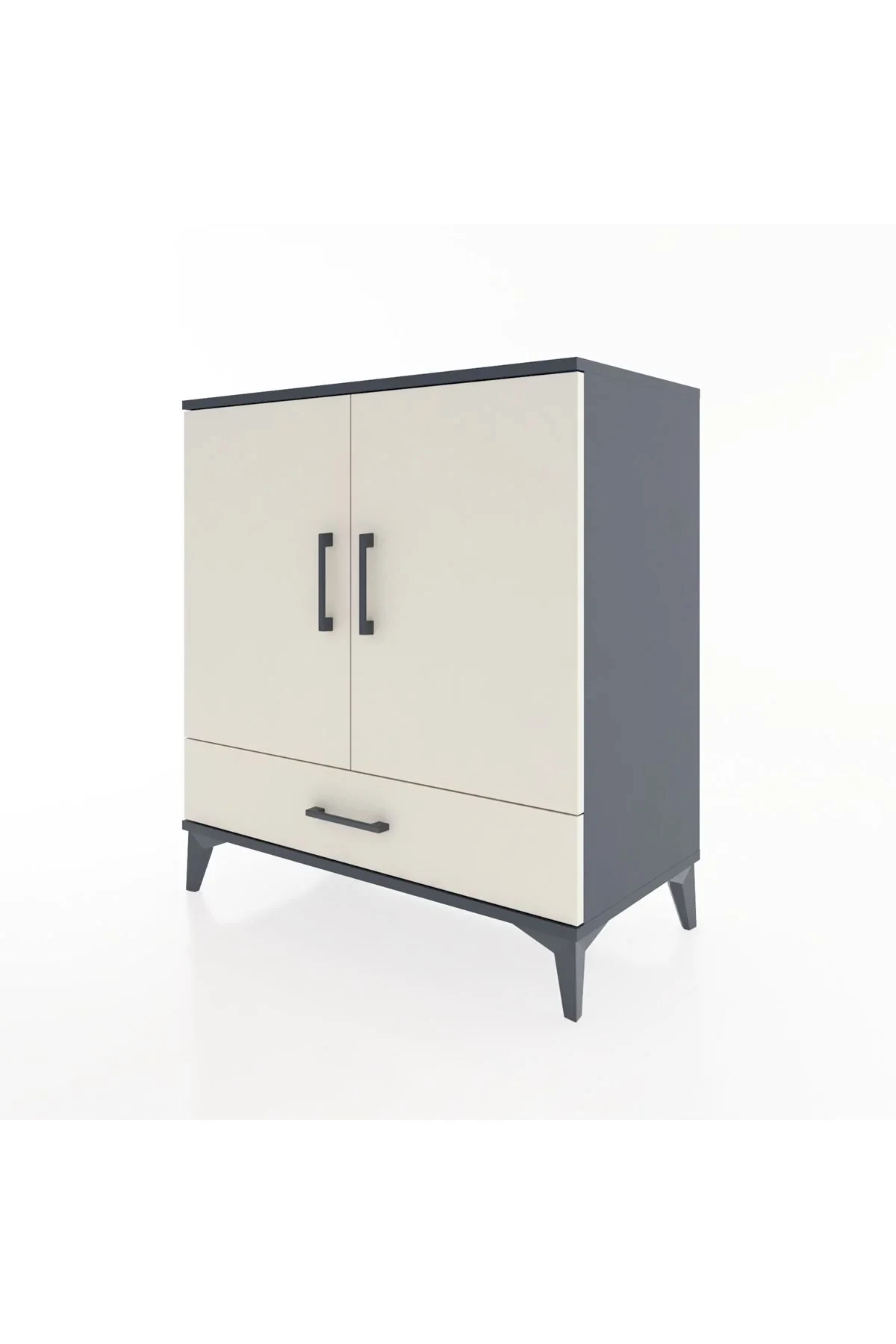 Hyperion Şifonyer 3 Raflı Tek Çekmeceli 2 Kapaklı 88x44x96 - S37M071V4B