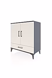 Hyperion Şifonyer 3 Raflı Tek Çekmeceli 2 Kapaklı 88x44x96 - S37M071V4B