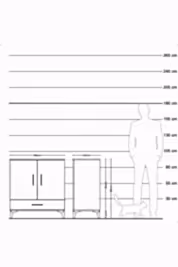 Hyperion Şifonyer 3 Raflı Tek Çekmeceli 2 Kapaklı 88x44x96 - S37M071V4B