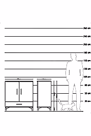 Hyperion Şifonyer 3 Raflı Tek Çekmeceli 2 Kapaklı 88x44x96 - S37M071V5B