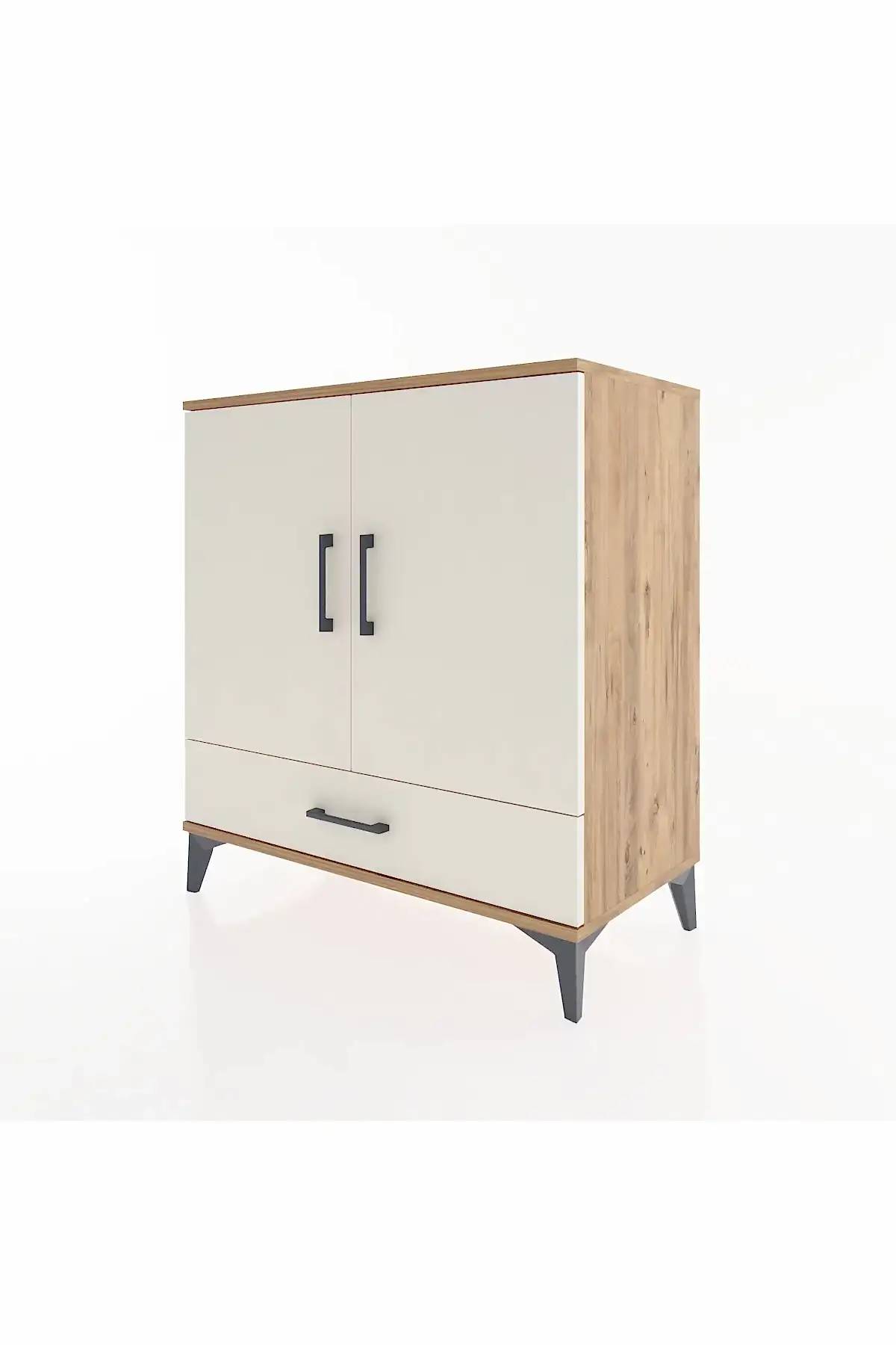 Hyperion Şifonyer 3 Raflı Tek Çekmeceli 2 Kapaklı 88x44x96 - S37M071V7B