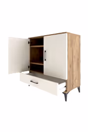 Hyperion Şifonyer 3 Raflı Tek Çekmeceli 2 Kapaklı 88x44x96 - S37M071V7B