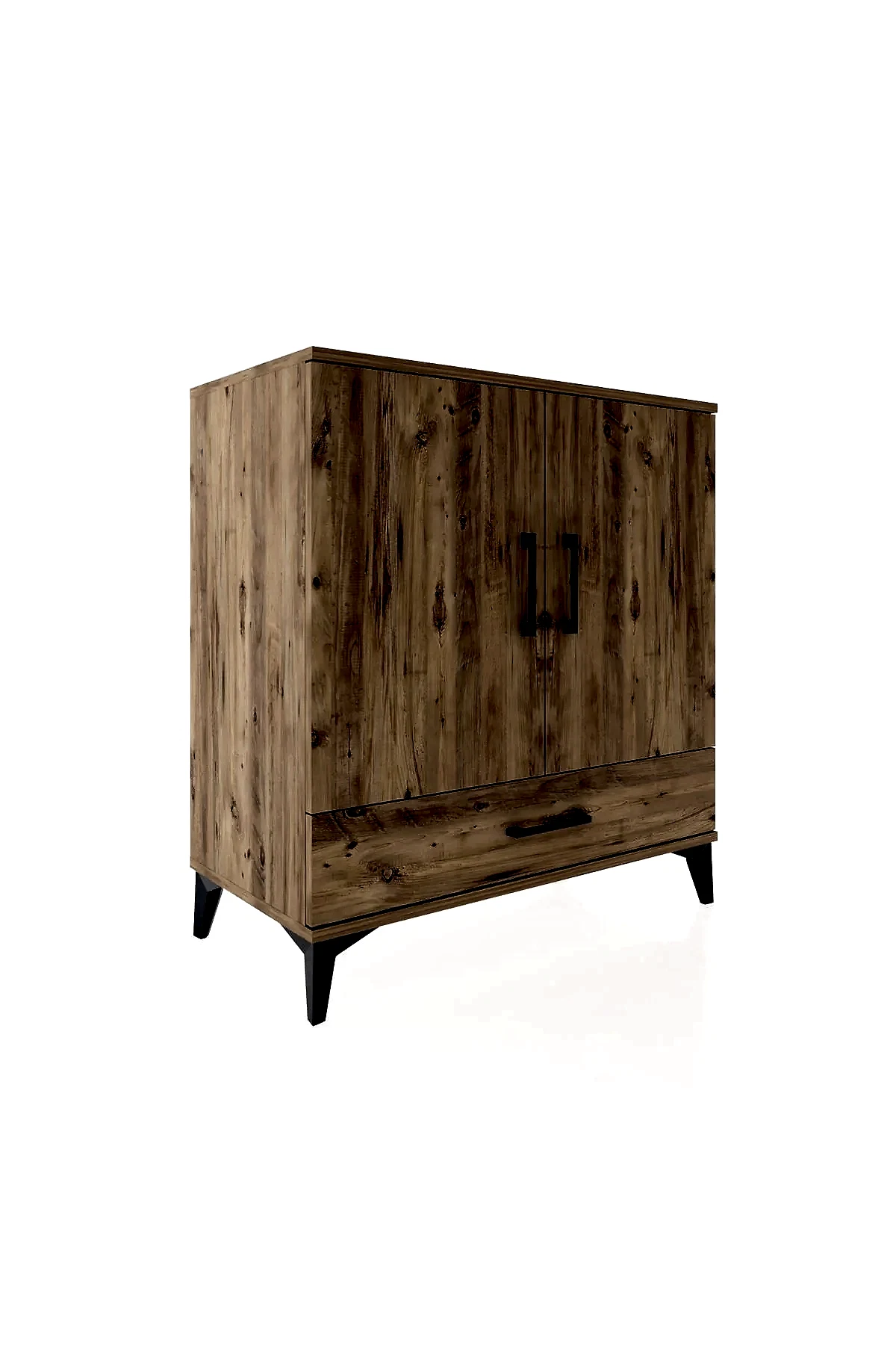 Hyperion Şifonyer 3 Raflı Tek Çekmeceli 2 Kapaklı 88x44x96 - S37M071V9B