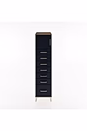 Hyperion Dolap Tek Raflı 7 Çekmeceli Tek Kapaklı 44x44x182 - S55M010V8B