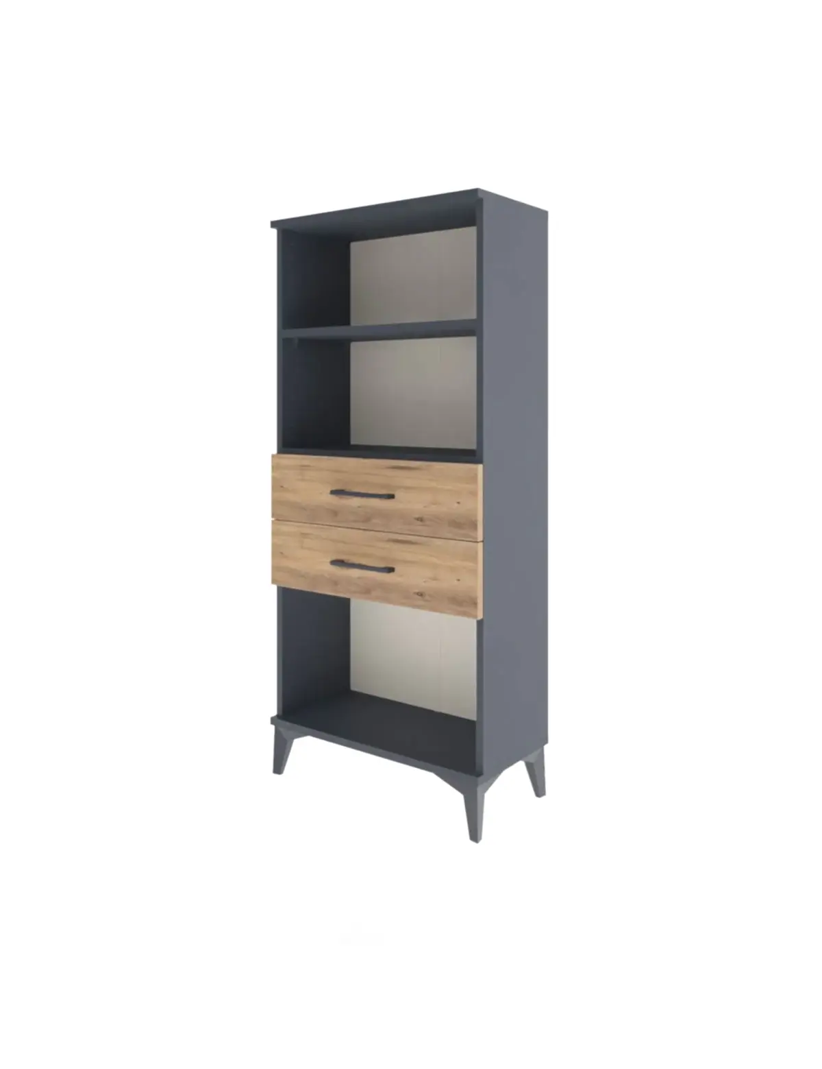 Arges Dolap 2 Raflı 2 Çekmeceli 60x30x134 - S17M048V6A