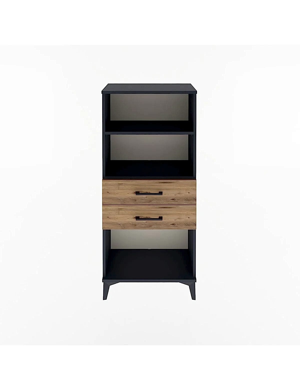 Arges Dolap 2 Raflı 2 Çekmeceli 60x30x134 - S17M048V6A