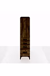 Kronos Dolap 2 Raflı 4 Çekmeceli Tek Kapaklı 44x59x182 - S88M013V9C