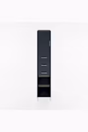 Hyperion Dolap 3 Raflı 3 Çekmeceli Tek Kapaklı 44x44x221 - S61M225V5B