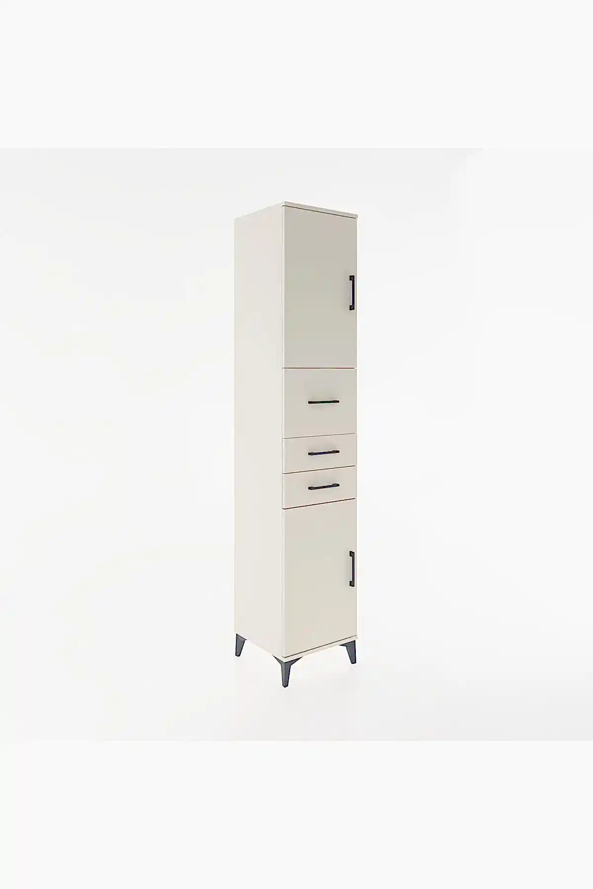 Hyperion Dolap 3 Raflı 3 Çekmeceli 2 Kapaklı 44x44x221 - S61M227V1B