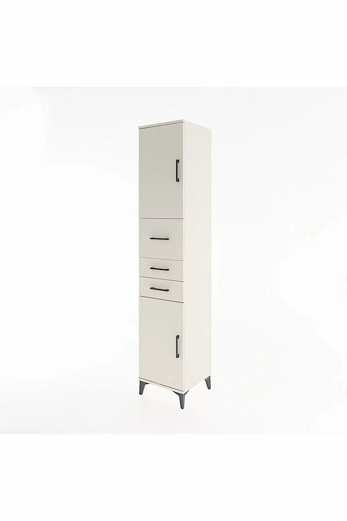 Hyperion Dolap 3 Raflı 3 Çekmeceli 2 Kapaklı 44x44x221 - S61M227V1B