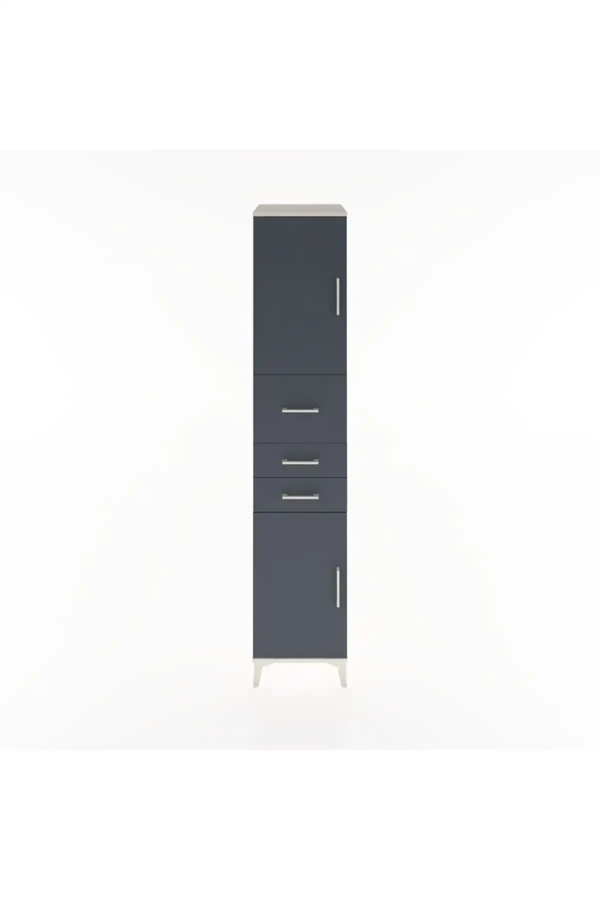 Hyperion Dolap 3 Raflı 3 Çekmeceli 2 Kapaklı 44x44x221 - S61M227V2B