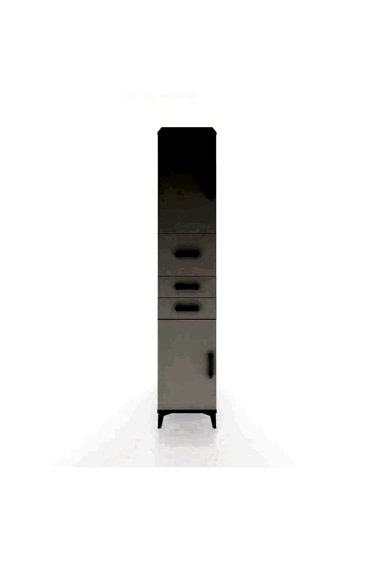 Hyperion Dolap 3 Raflı 3 Çekmeceli 2 Kapaklı 44x44x221 - S61M227V4B