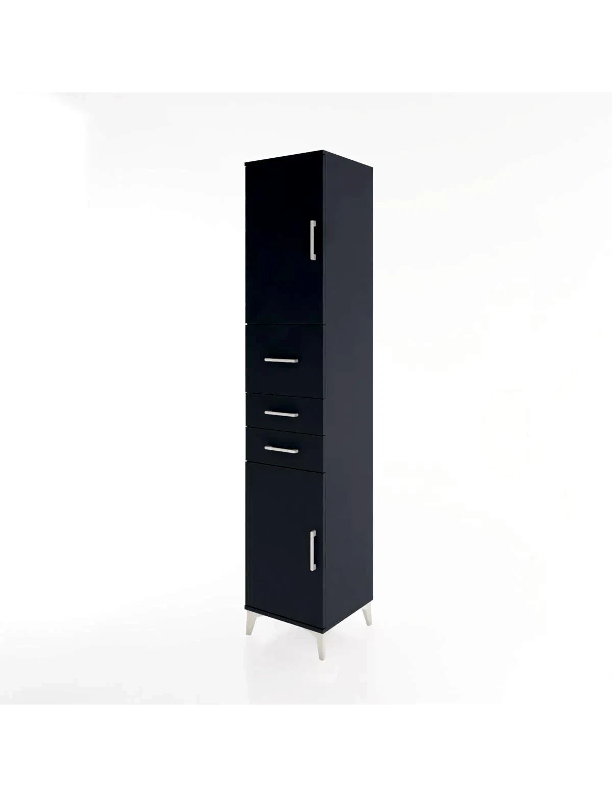 Hyperion Dolap 3 Raflı 3 Çekmeceli 2 Kapaklı 44x44x221 - S61M227V5B