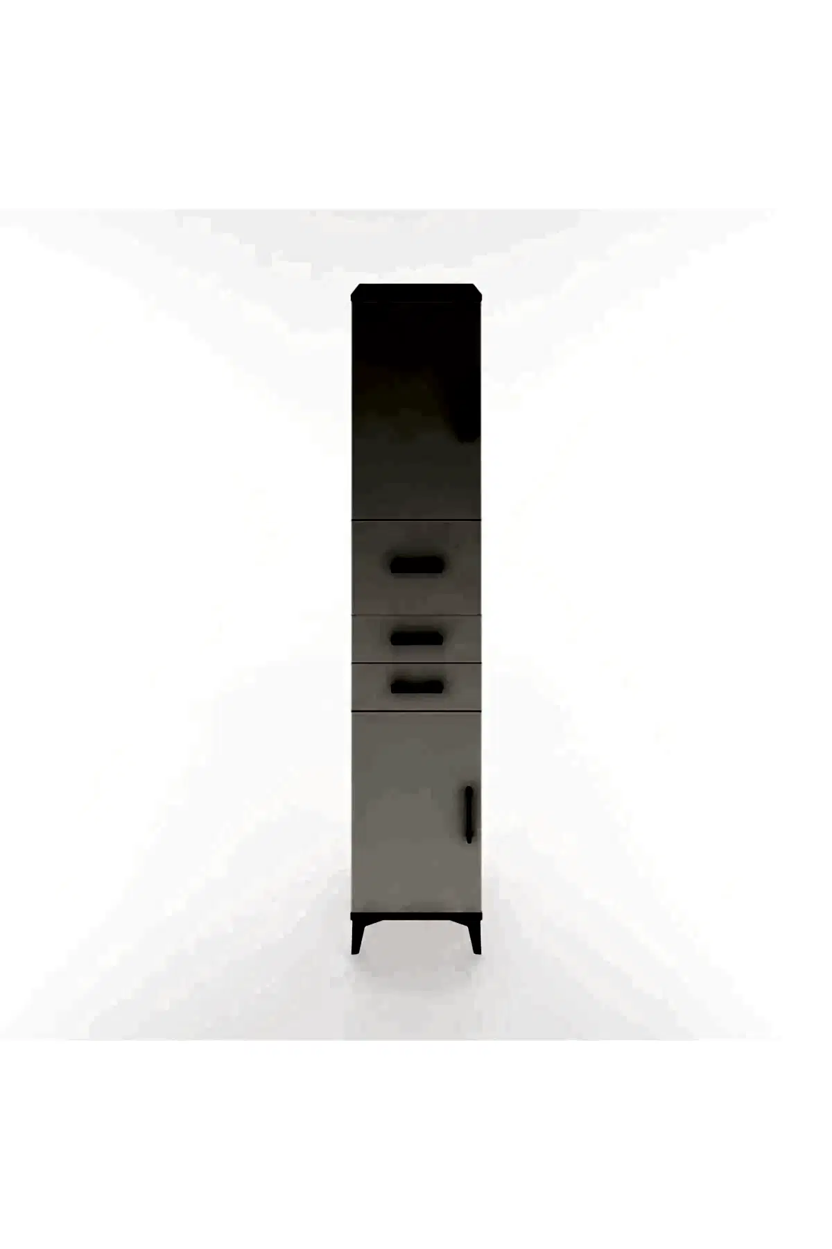 Hyperion Dolap 3 Raflı 3 Çekmeceli 2 Kapaklı 44x44x221 - S61M227V7B