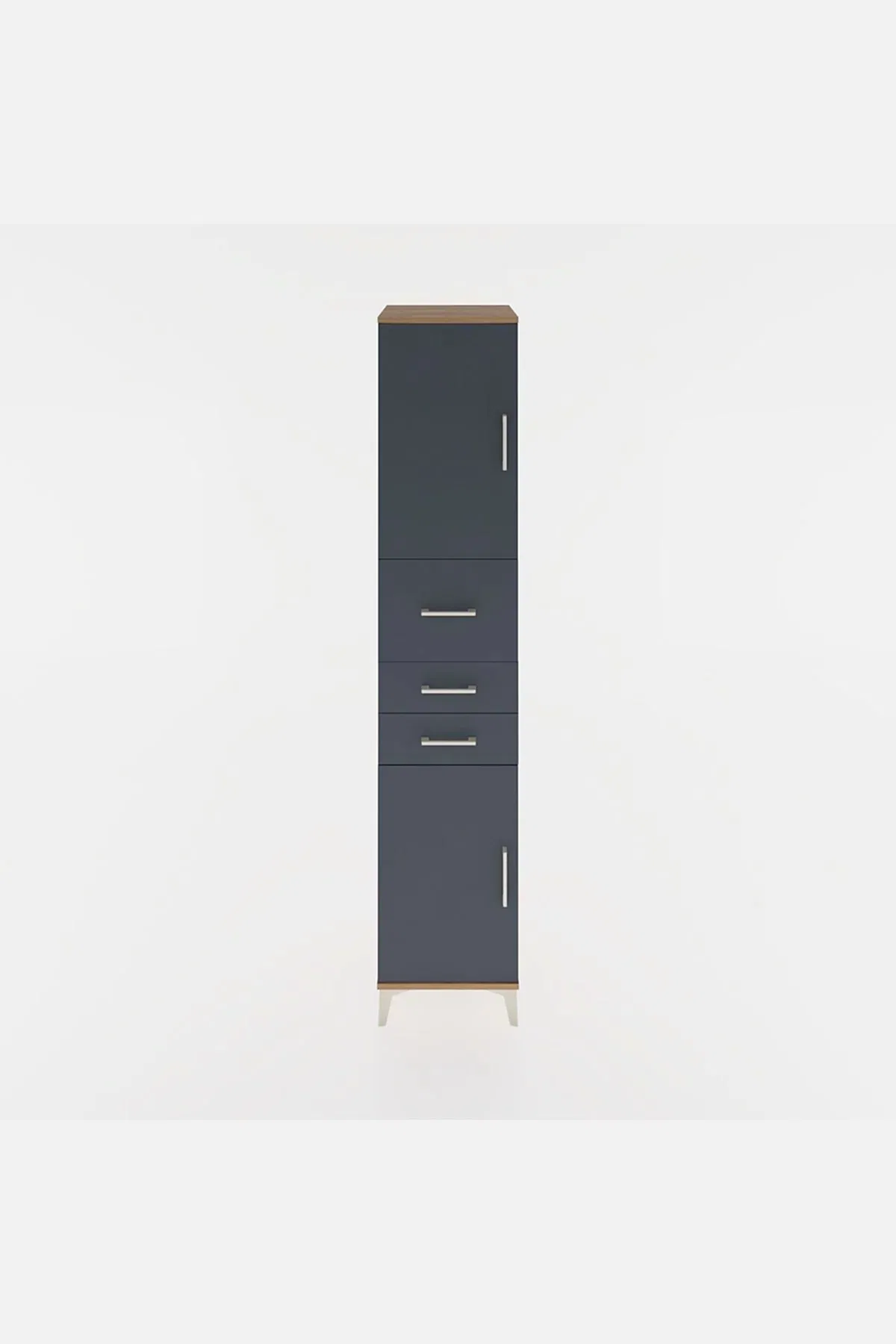 Hyperion Dolap 3 Raflı 3 Çekmeceli 2 Kapaklı 44x44x221 - S61M227V8B