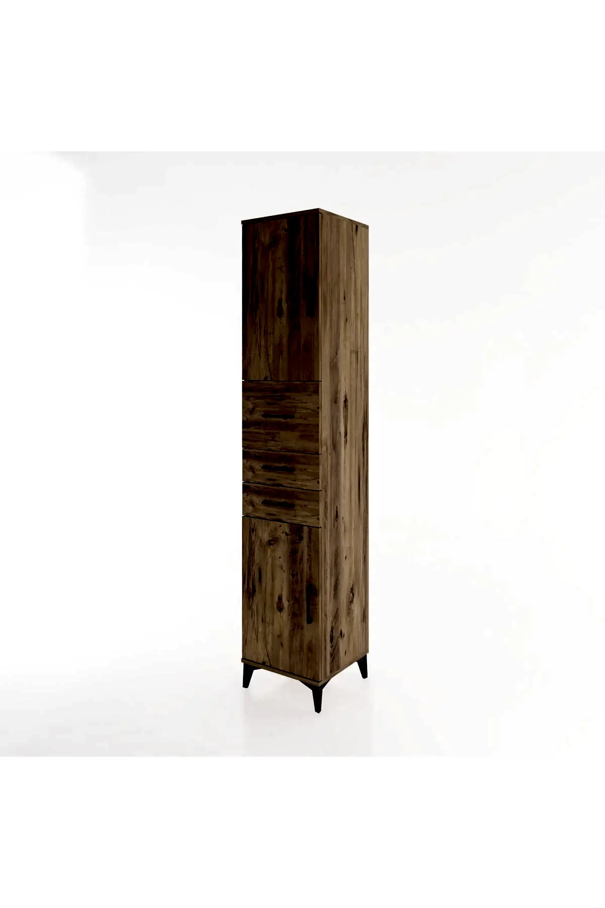 Hyperion Dolap 3 Raflı 3 Çekmeceli 2 Kapaklı 44x44x221 - S61M227V9B