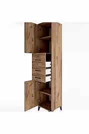 Hyperion Dolap 3 Raflı 3 Çekmeceli 2 Kapaklı 44x44x221 - S61M227V9B