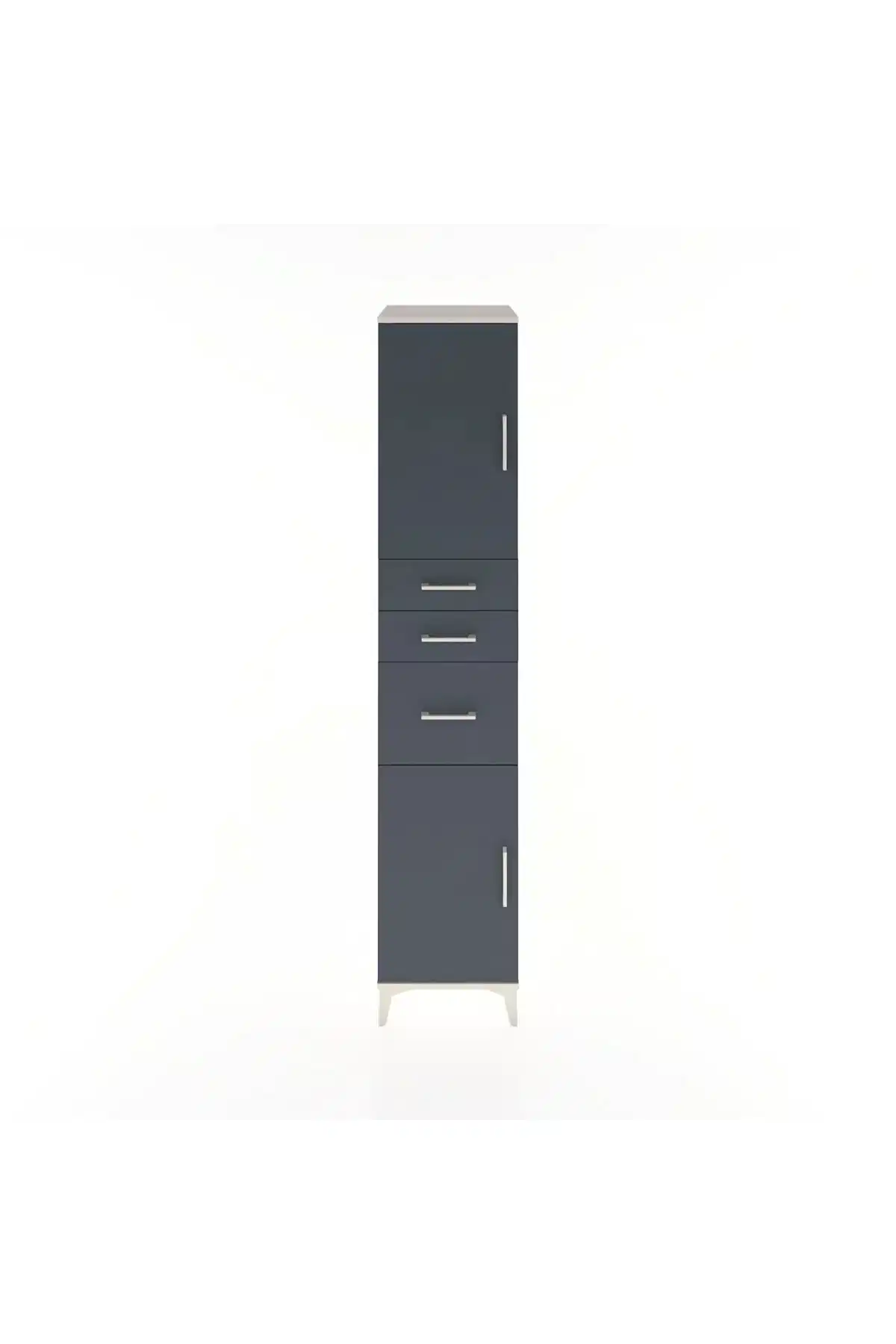 Hyperion Dolap 3 Raflı 3 Çekmeceli 2 Kapaklı 44x44x221 - S61M230V2B