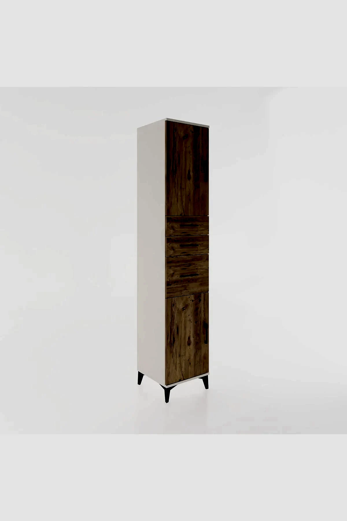 Hyperion Dolap 3 Raflı 3 Çekmeceli 2 Kapaklı 44x44x221 - S61M230V3B