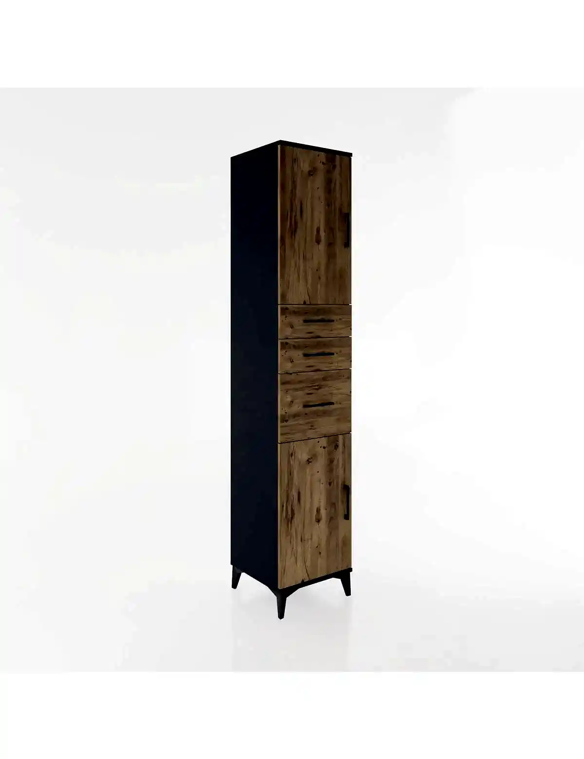 Hyperion Dolap 3 Raflı 3 Çekmeceli 2 Kapaklı 44x44x221 - S61M230V6B