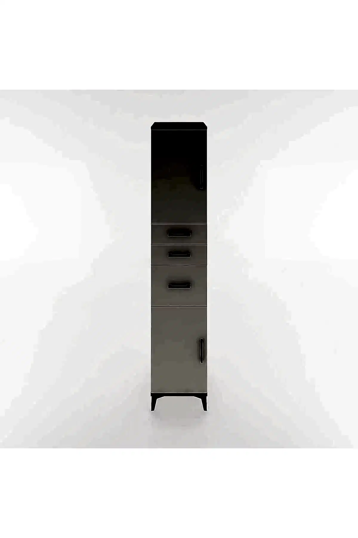 Hyperion Dolap 3 Raflı 3 Çekmeceli 2 Kapaklı 44x44x221 - S61M230V7B