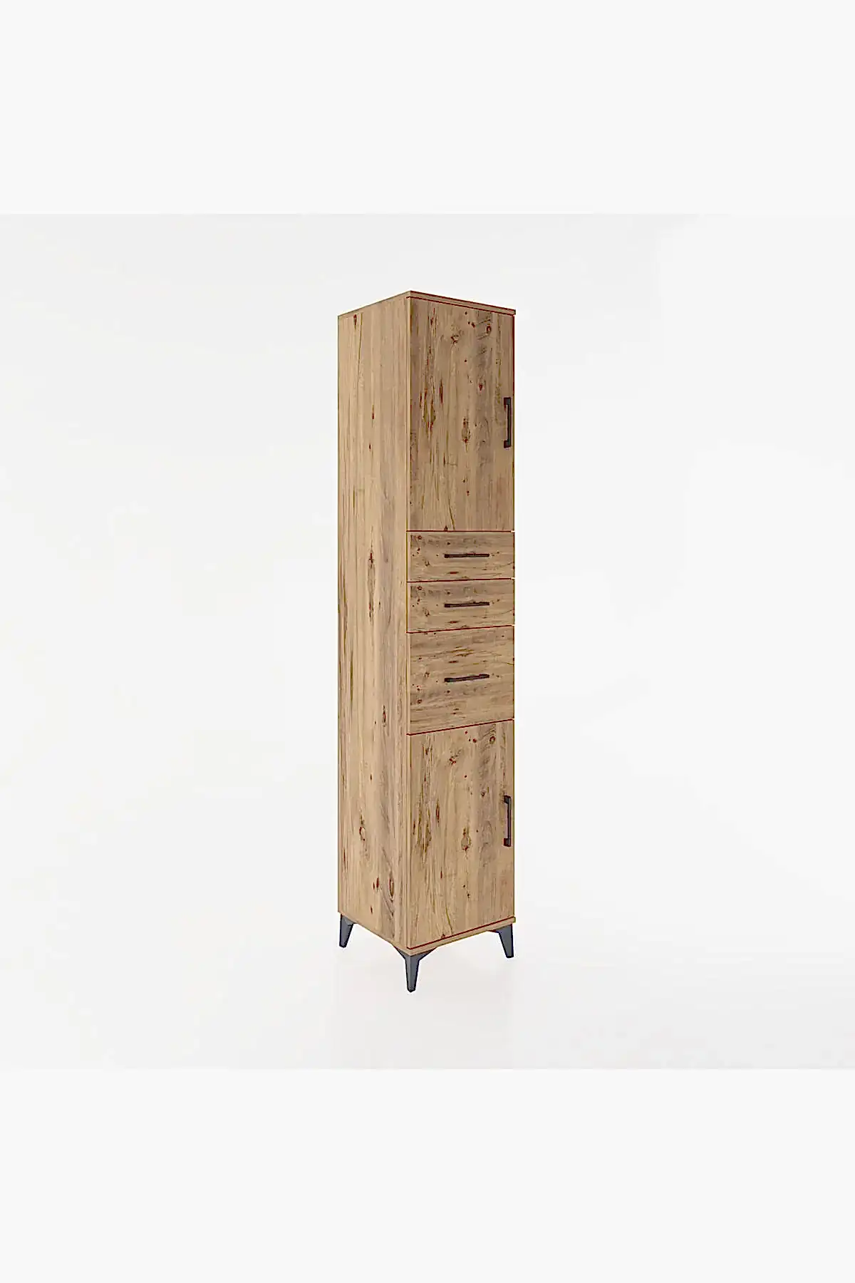 Hyperion Dolap 3 Raflı 3 Çekmeceli 2 Kapaklı 44x44x221 - S61M230V9B