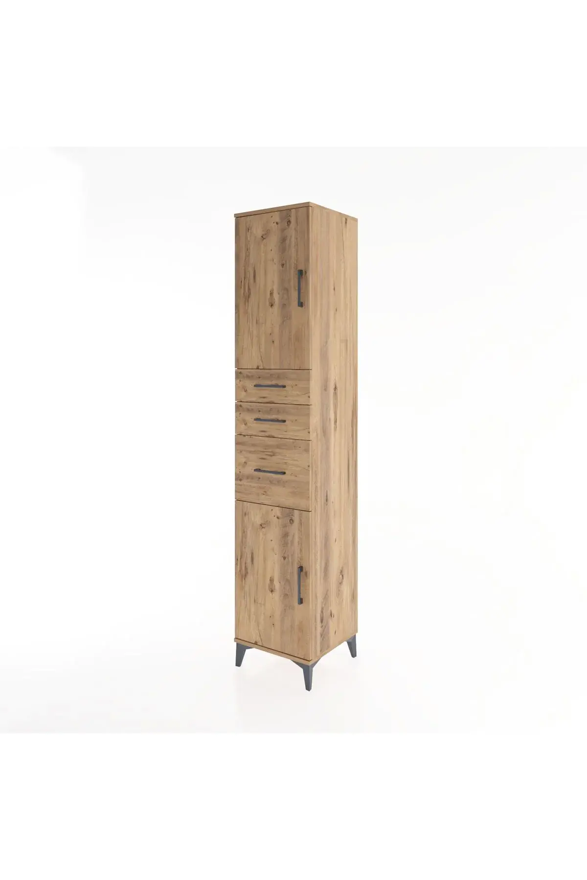 Hyperion Dolap 3 Raflı 3 Çekmeceli 2 Kapaklı 44x44x221 - S61M230V9B