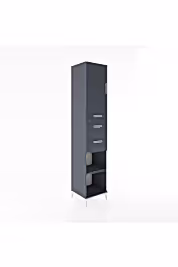 Hyperion Dolap 3 Raflı 3 Çekmeceli Tek Kapaklı 44x44x221 - S61M231V5B