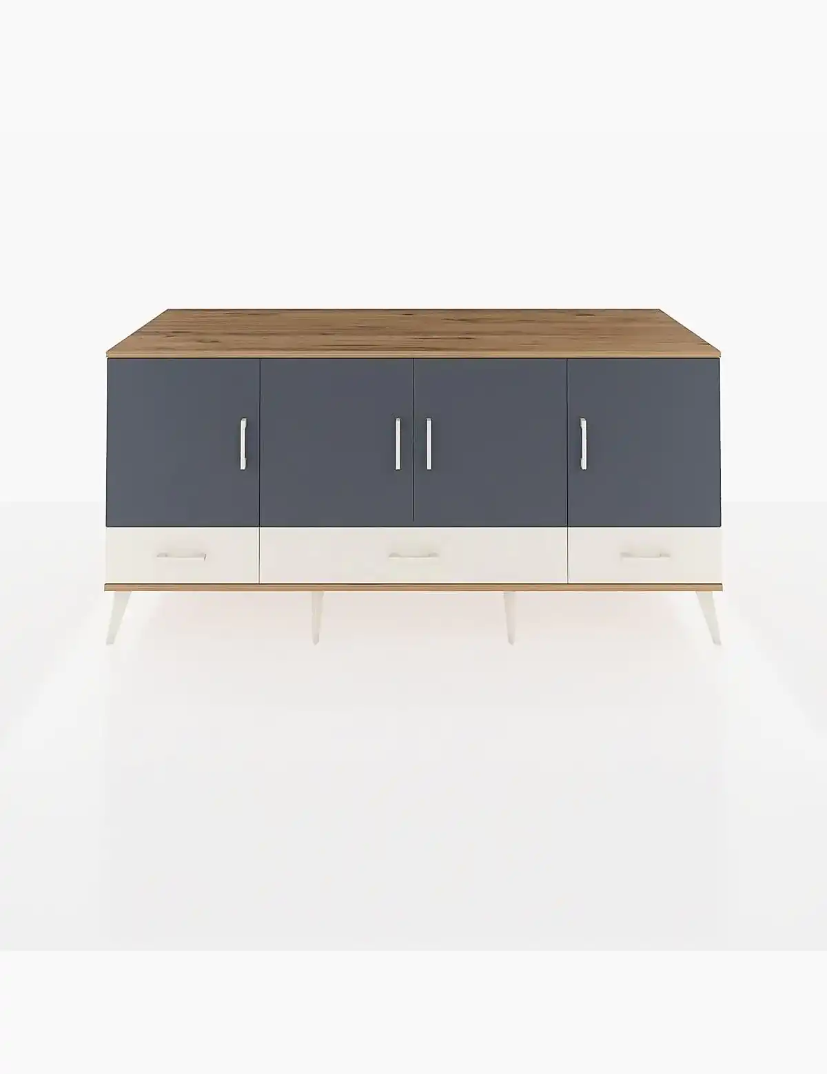 Kronos Konsol 6 Raflı 3 Çekmeceli 4 Kapaklı 176x59x83 - S610M009V25C