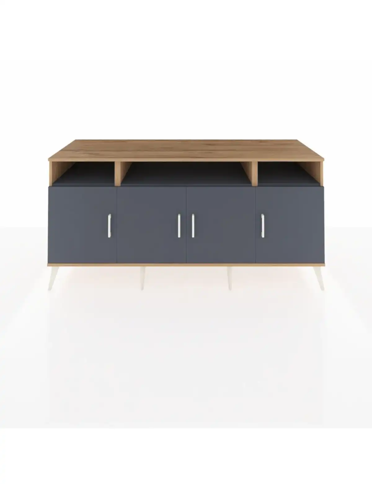 Kronos Konsol 6 Raflı 4 Kapaklı 176x59x83 - S610M010V26C