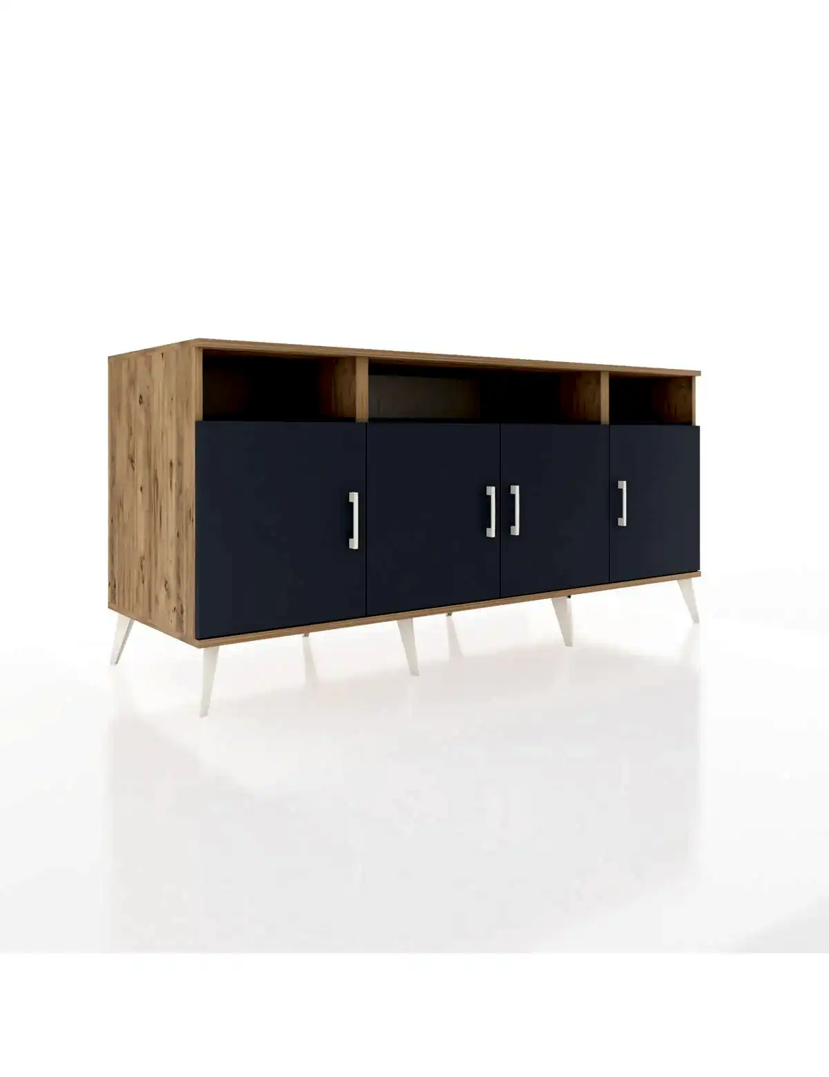 Kronos Konsol 6 Raflı 4 Kapaklı 176x59x83 - S610M010V26C